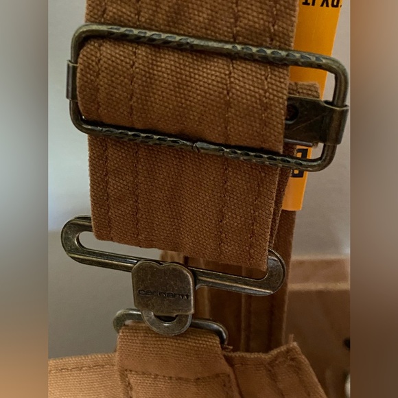 Carhartt Brown Overall Shorts size Medium (8-10) - Picture 4 of 8